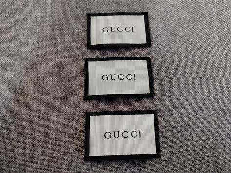 gucci collection tag|gucci tags and labels.